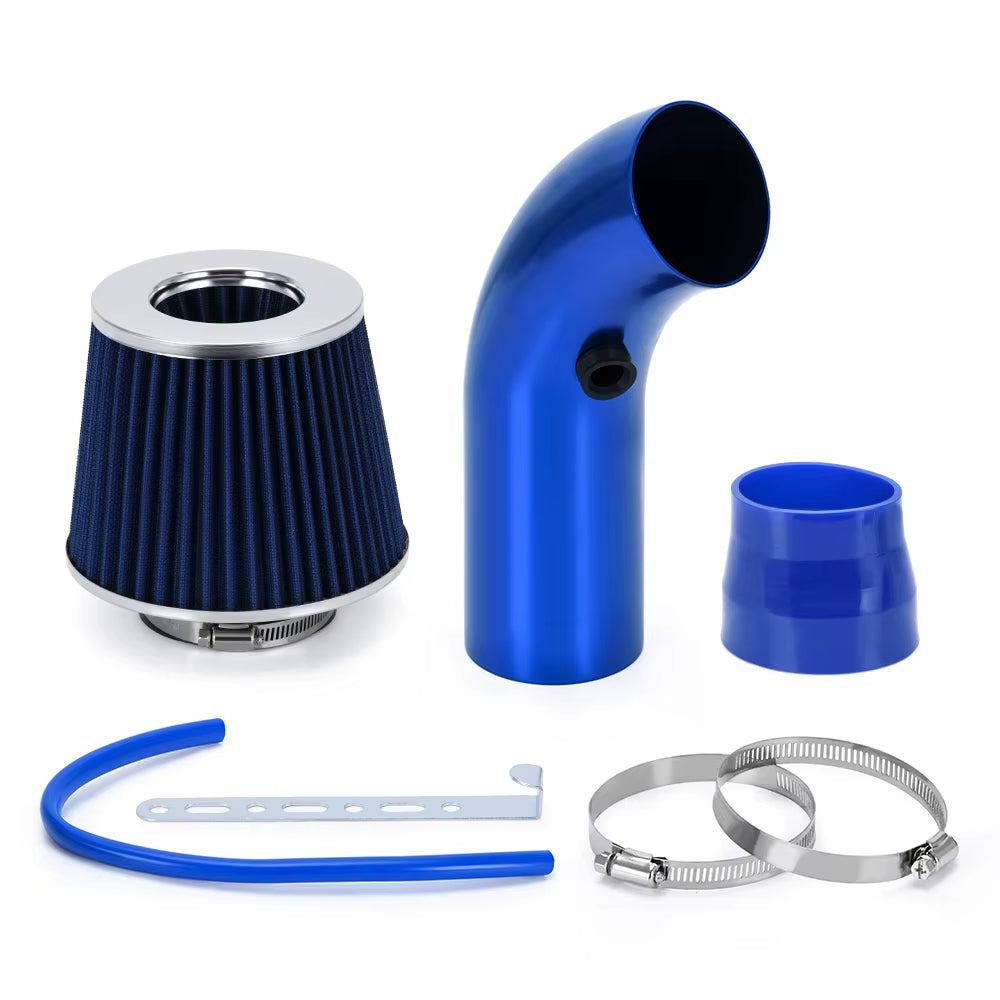 DriveWayz - Universal 3" Air Intake & Filter Kit | Turbo Induction Pipe 76MM