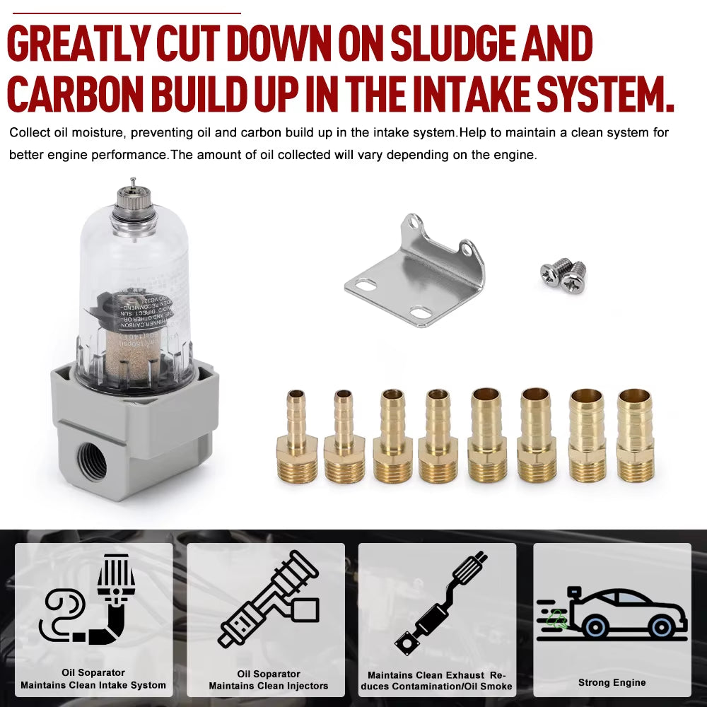 Drivewayz - Universal Engine Oil and petrol Separator