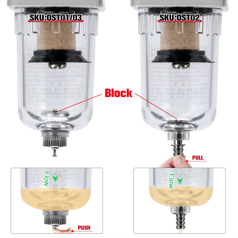 Drivewayz - Universal Engine Oil and petrol Separator