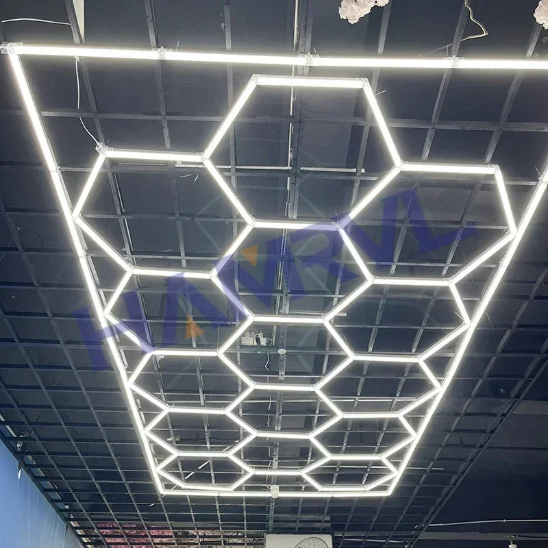 HexaGlow LED Workshop Lights