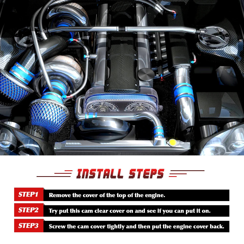 DriveWayz- Clear timing Belt Cover for 2JZ