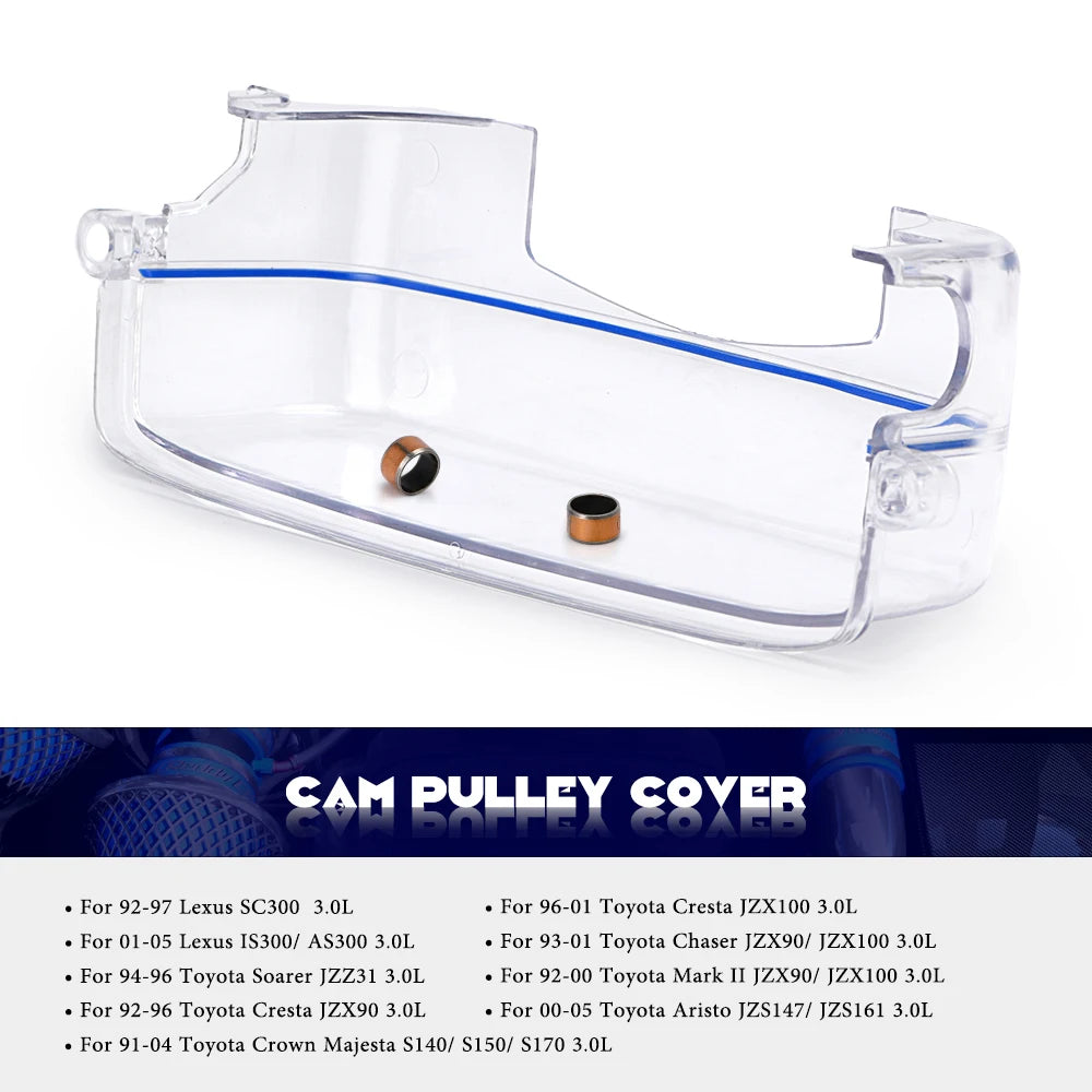 DriveWayz- Clear timing Belt Cover for 2JZ