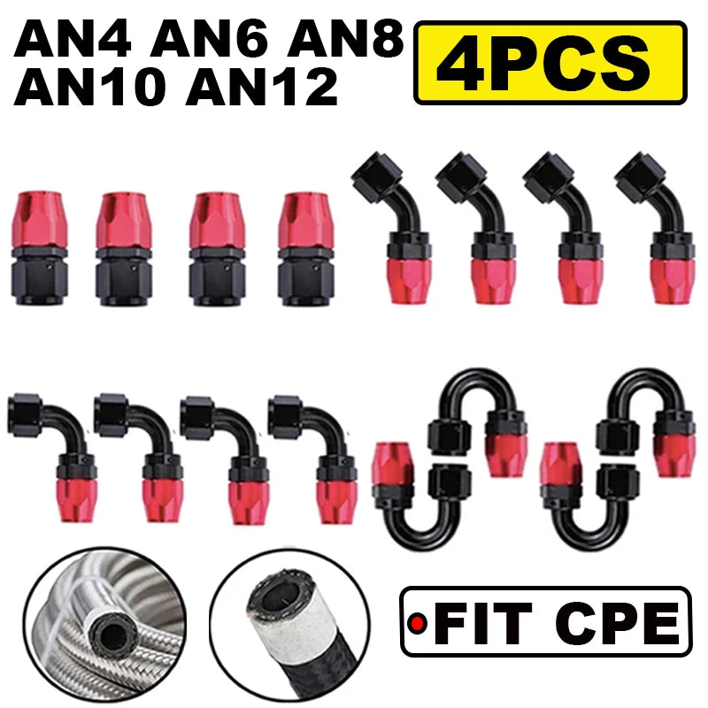 Universal Swivel Hose End Fitting Kit    