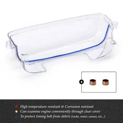 DriveWayz- Clear timing Belt Cover for 2JZ 