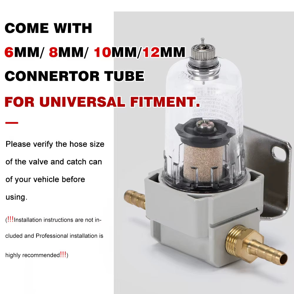 Drivewayz - Universal Engine Oil and petrol Separator 