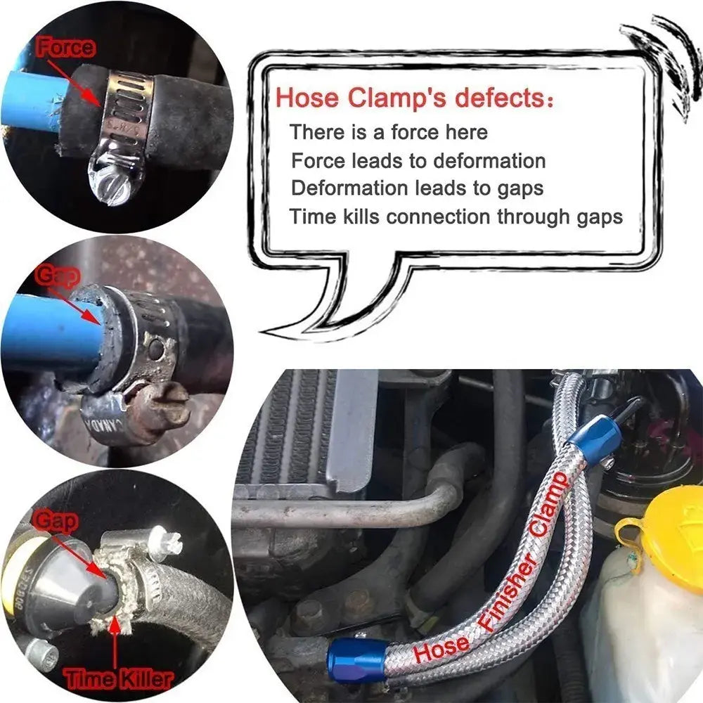 Fuel Line Finisher Clamps